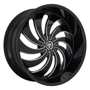 DUB – S242 COJONES – Black – 24″x9″ 15mm – Summer Wheels – S242249022+15